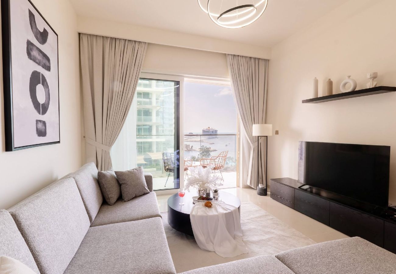 Apartment in Dubai - 2 Bed in Grand Bleu Tower with sea view