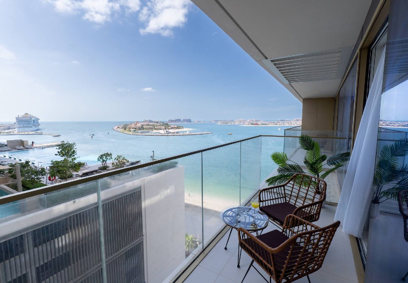 Apartment in Dubai - 2 Bed in Grand Bleu Tower with sea view