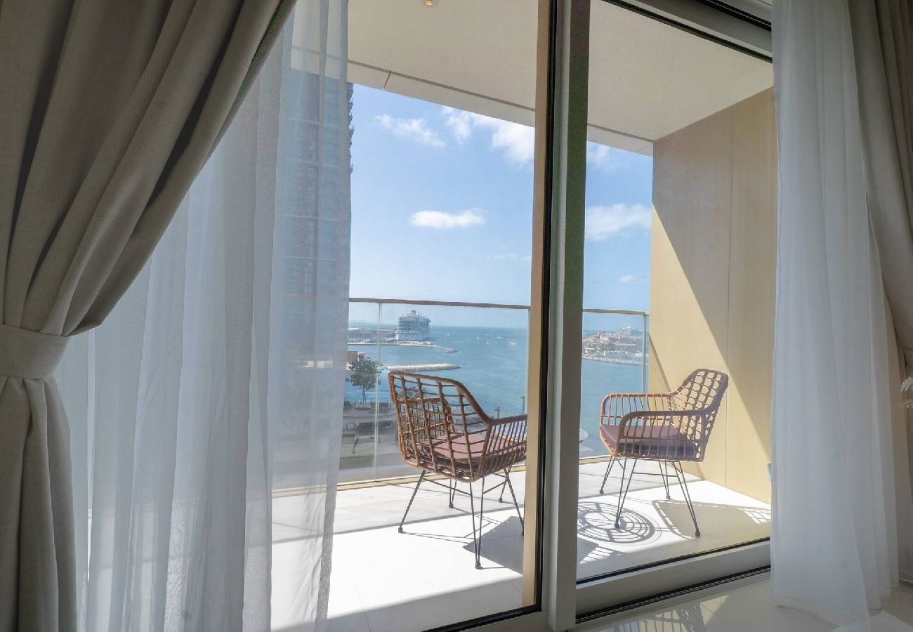 Apartment in Dubai - 2 Bed in Grand Bleu Tower with sea view