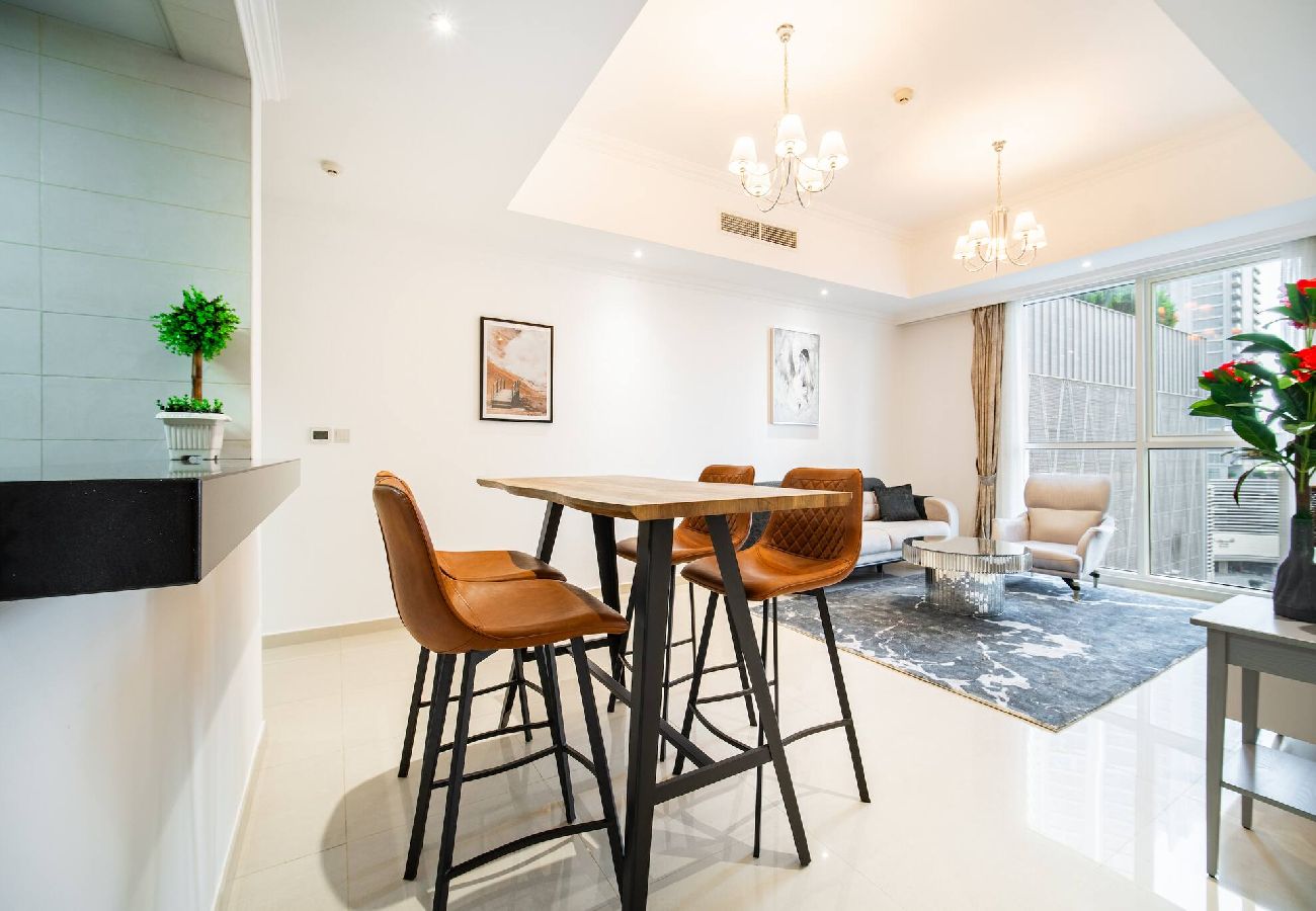 Apartment in Dubai - Elegant Escapes - 1B, Steps to Dubai Mall | Dunya 