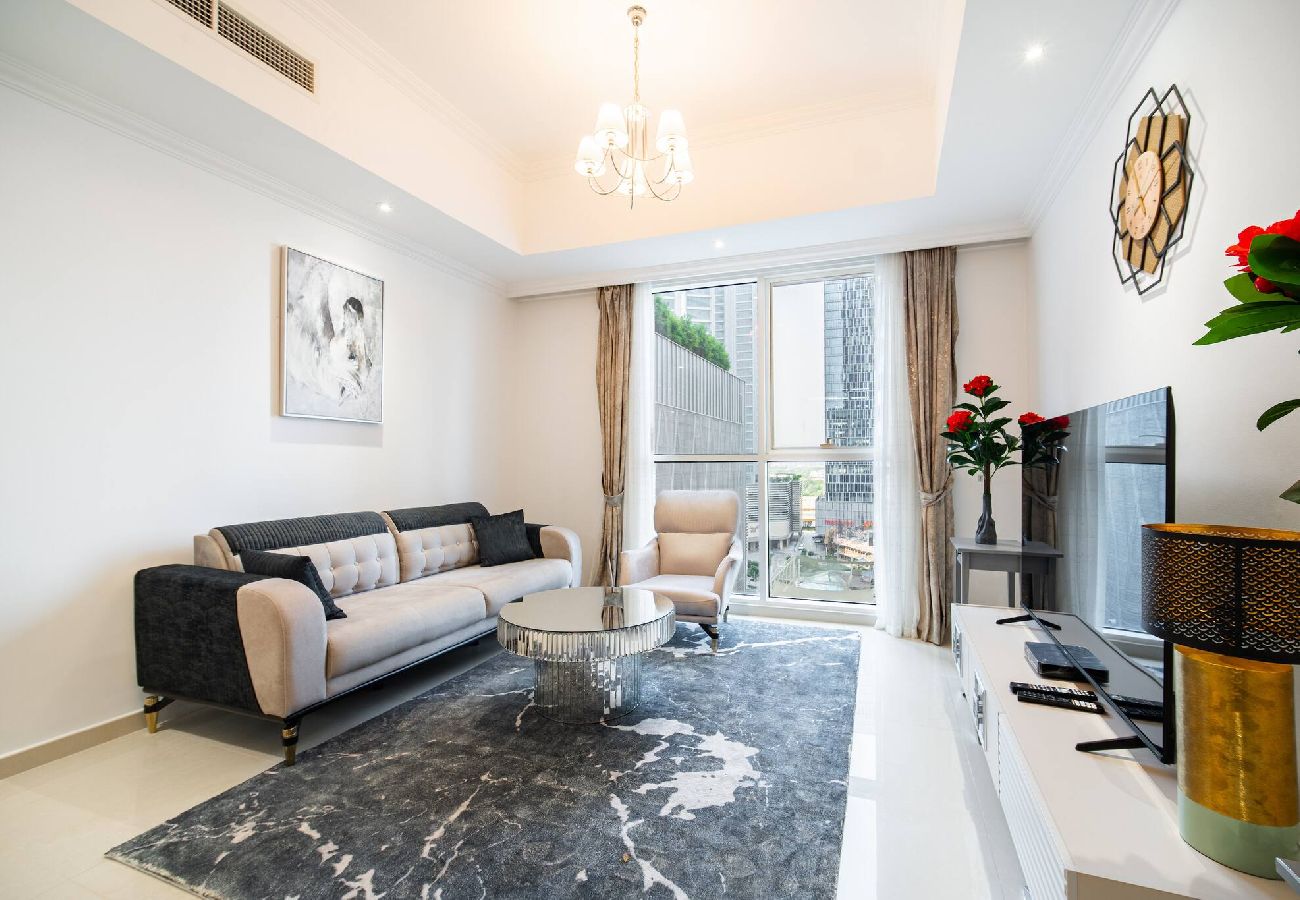 Apartment in Dubai - Elegant Escapes - 1B, Steps to Dubai Mall | Dunya 