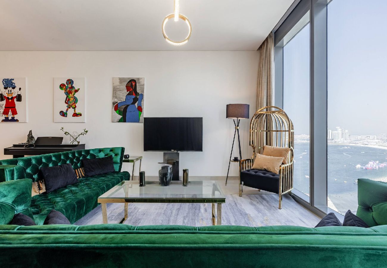 Apartment in Dubai - ElegantEscapes - Large 2BR w/ Marina and Sea View 