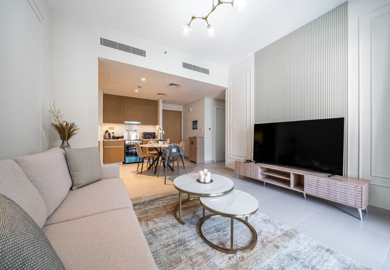 Apartment in Dubai - Elegant 1 Bed in Surf 2 Dubai Creeck Harbour by EE