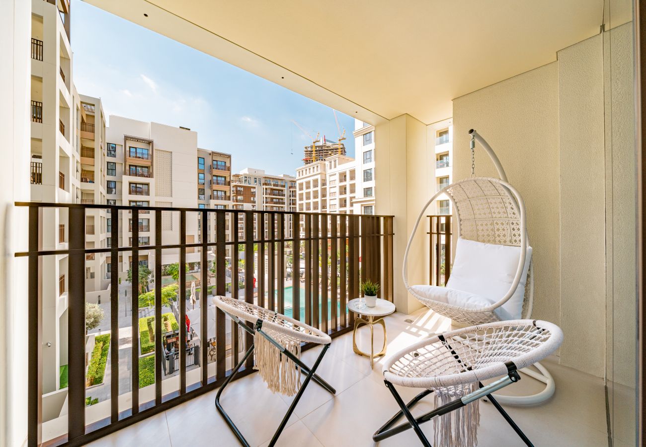 Apartment in Dubai - Elegant 1 Bed in Surf 2 Dubai Creeck Harbour by EE