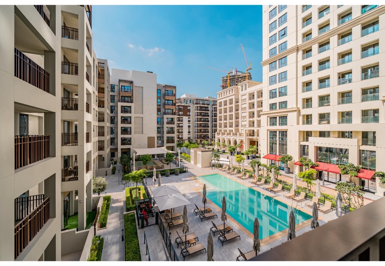 Apartment in Dubai - Elegant 1 Bed in Surf 2 Dubai Creeck Harbour by EE