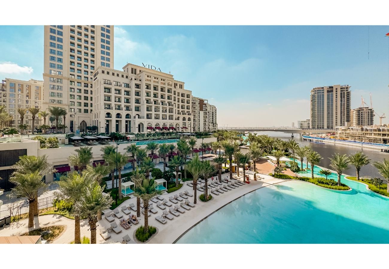 Apartment in Dubai - Elegant 1 Bed in Surf 2 Dubai Creeck Harbour by EE