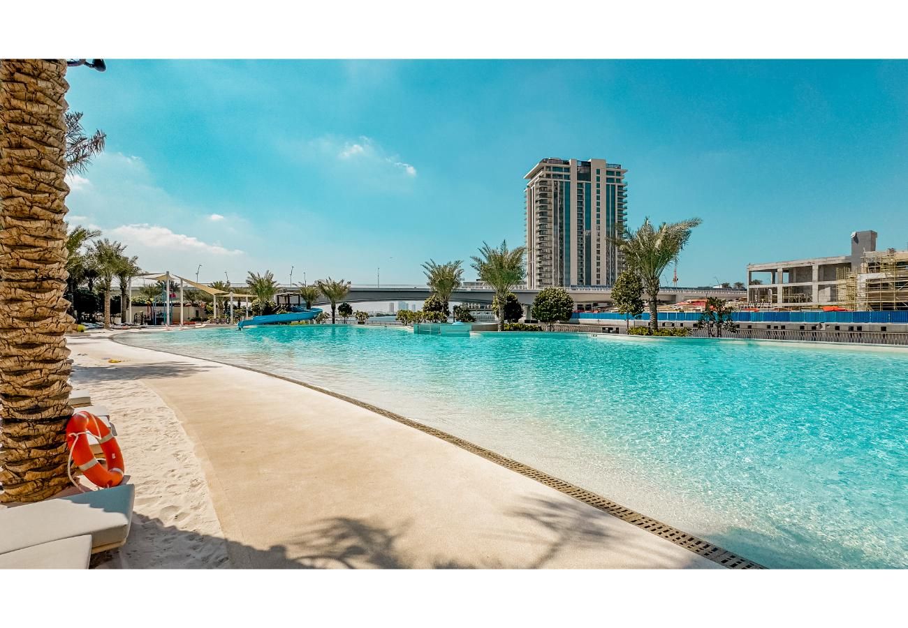 Apartment in Dubai - Elegant 1 Bed in Surf 2 Dubai Creeck Harbour by EE
