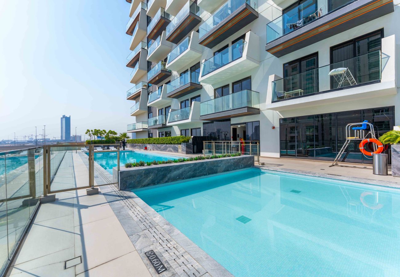 Apartment in Dubai -  1 bed in Binghatti Nova by EE Holiday Homes